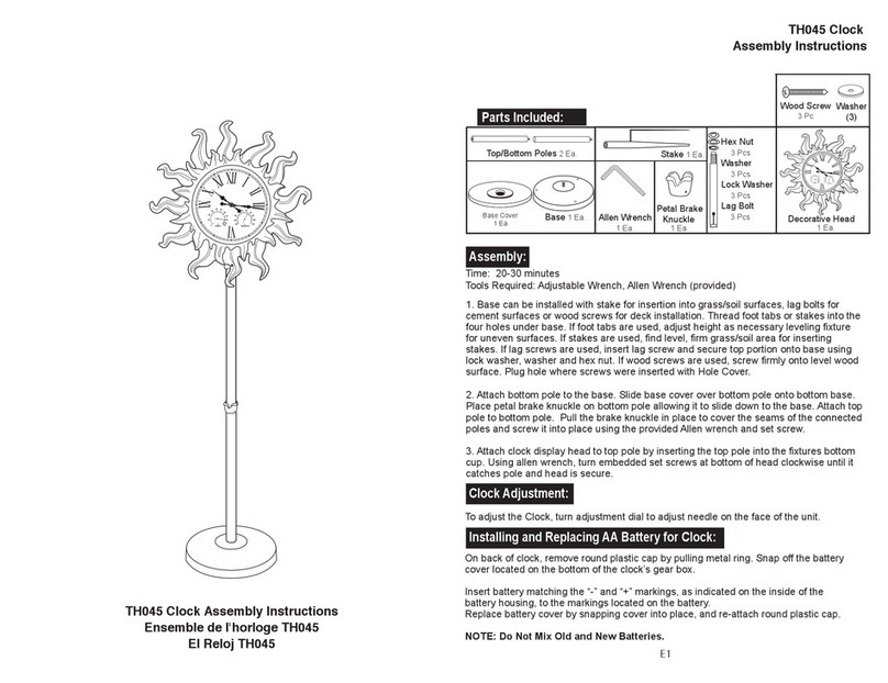 Craftmade TH045 Assembling instructions