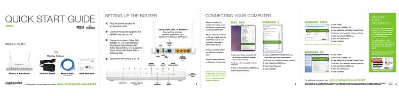 Cradlepoint MBR90 User manual