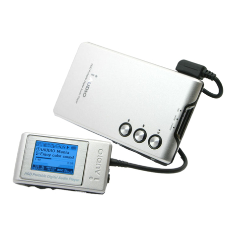 Cowon iAUDIO M3 20GB User manual