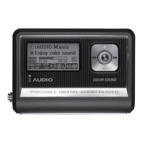 Cowon iAUDIO G2 1GB User manual