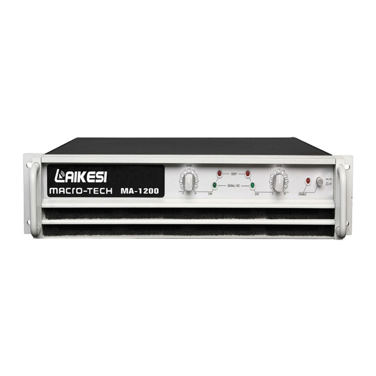Crown Macro-Tech MA-1200 Schematic diagram