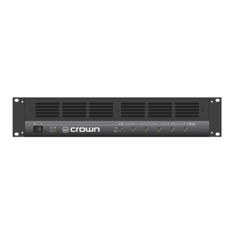 Crown CP660 User manual