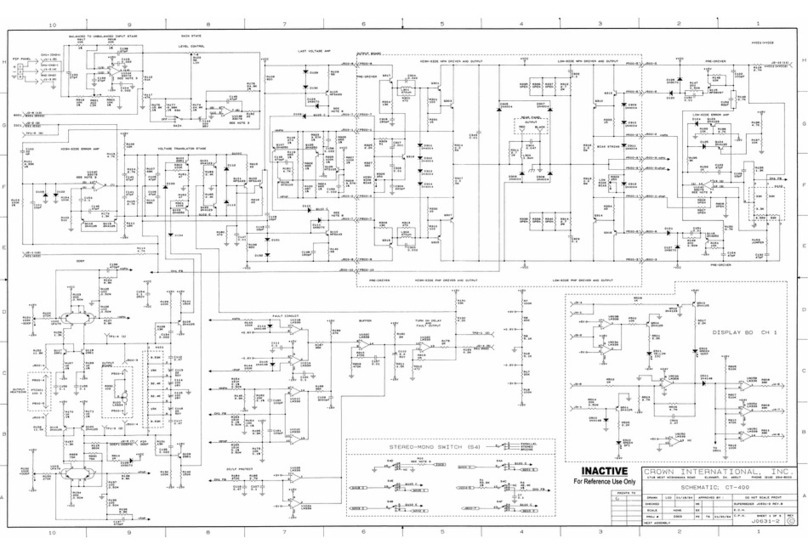 Crown Com-Tech CT-400 Quick start guide