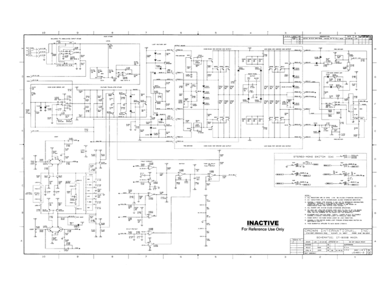 Crown Com-Tech CT-800 Quick start guide