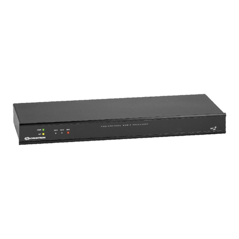 Crestron MP2 Operation guide