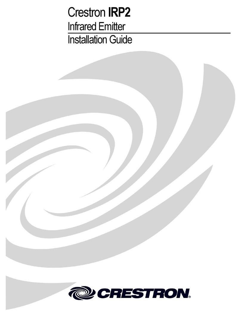 Crestron IRP2 installation guide