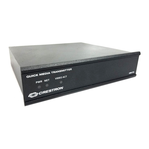 Crestron QM-TX User manual