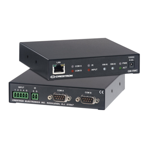 Crestron QM-RMC User manual