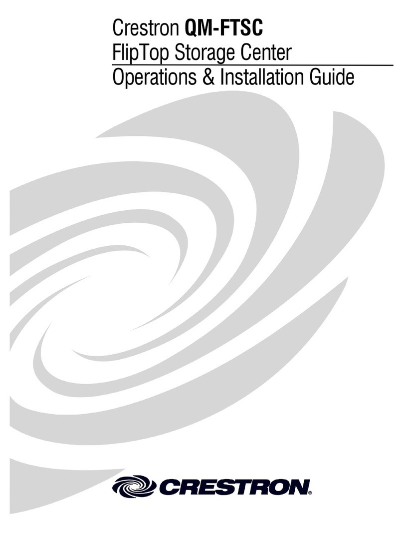 Crestron QM-FTSC Quick start guide