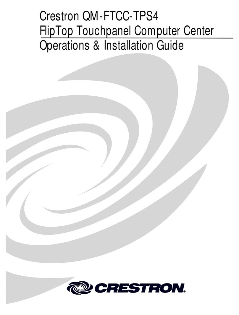 Crestron QM-FTCC-TPS4 How to use