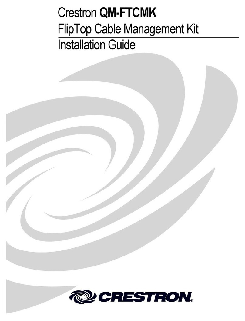 Crestron QM-FTCMK User manual Crestron QM-FTCMK User manual