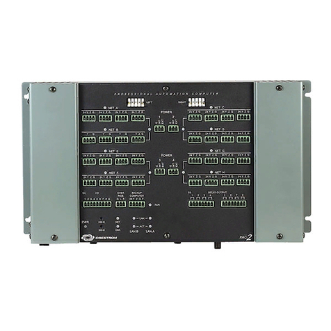 Crestron PAC2 Operation guide
