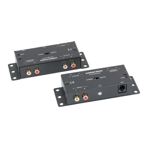 Crestron CNXBRMO User manual
