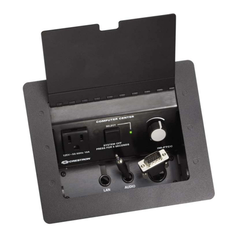 Crestron IM-FTCC-B Operations & installation guide