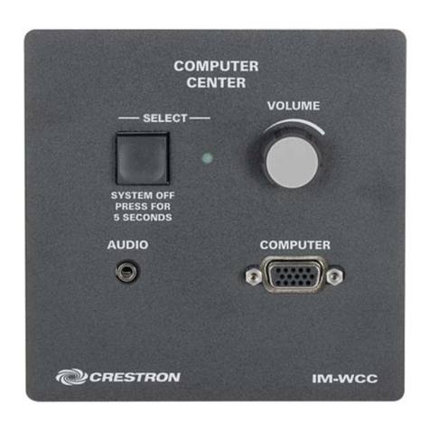 Crestron IM-WCC How to use