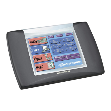 Crestron CT-1550 User manual