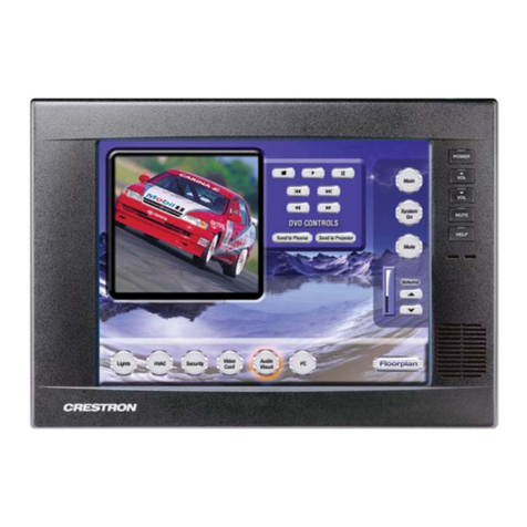Crestron Isys TPS-4000L User manual