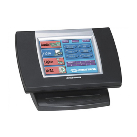Crestron SmarTouch STS ST-1550C User manual
