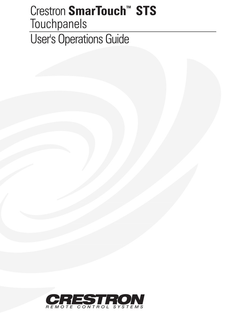 Crestron ST-1550 User manual