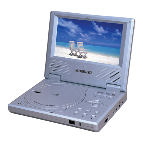 Curtis DVD8007C User manual