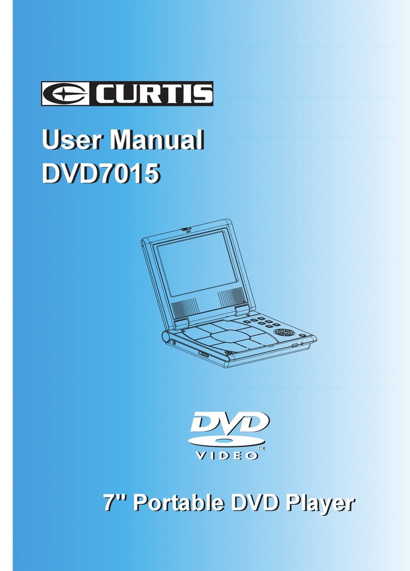 Curtis DVD7015 user manual