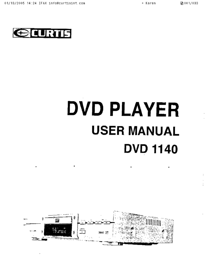 Curtis DVD1140 user manual