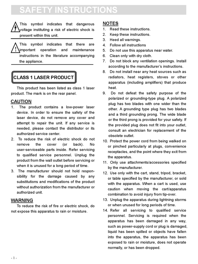 Dolby Laboratories DVD1040 user guide