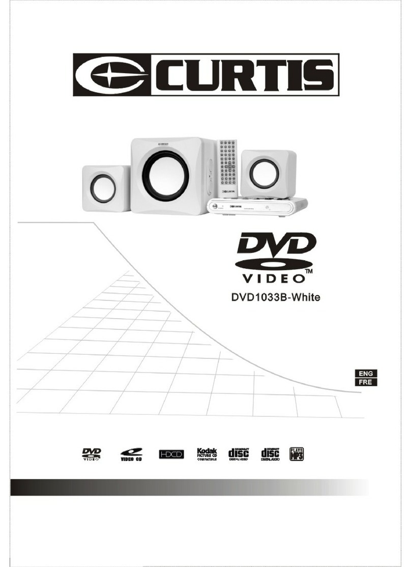 Curtis DVD1033B User manual Curtis DVD1033B User manual