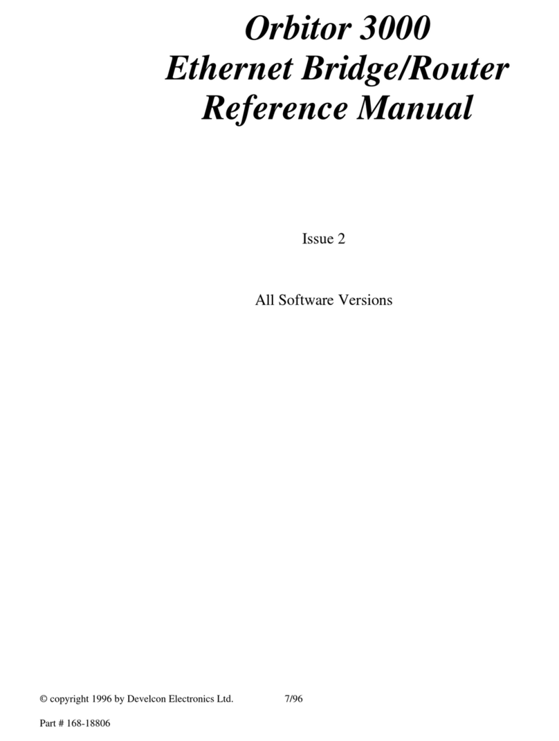 Develcon Electronics DI-1135 Reference manual