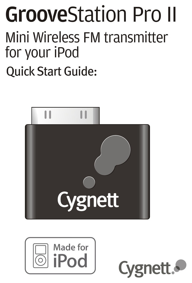 Cygnett CY-A-GSP2 User manual