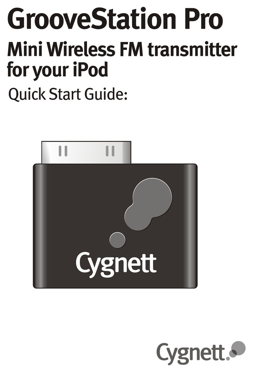 Cygnett CY-A-GSP User manual