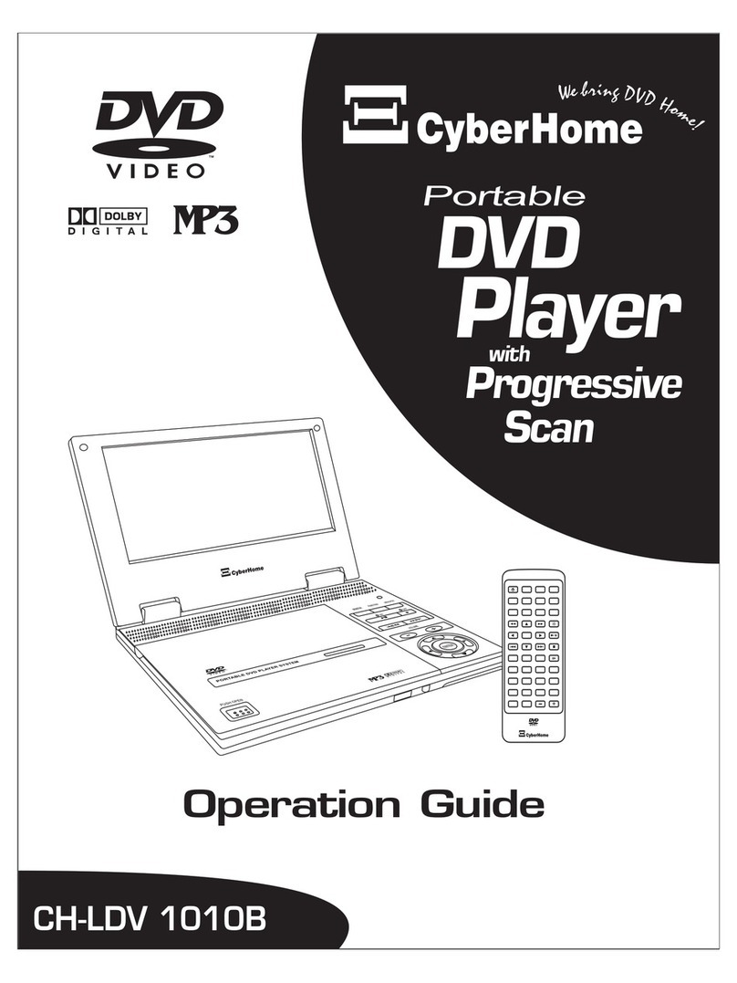 CyberHome LDV 1010B Operation guide