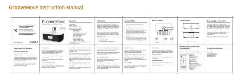 Cygnett GrooveMove CY-A-GM operating instructions