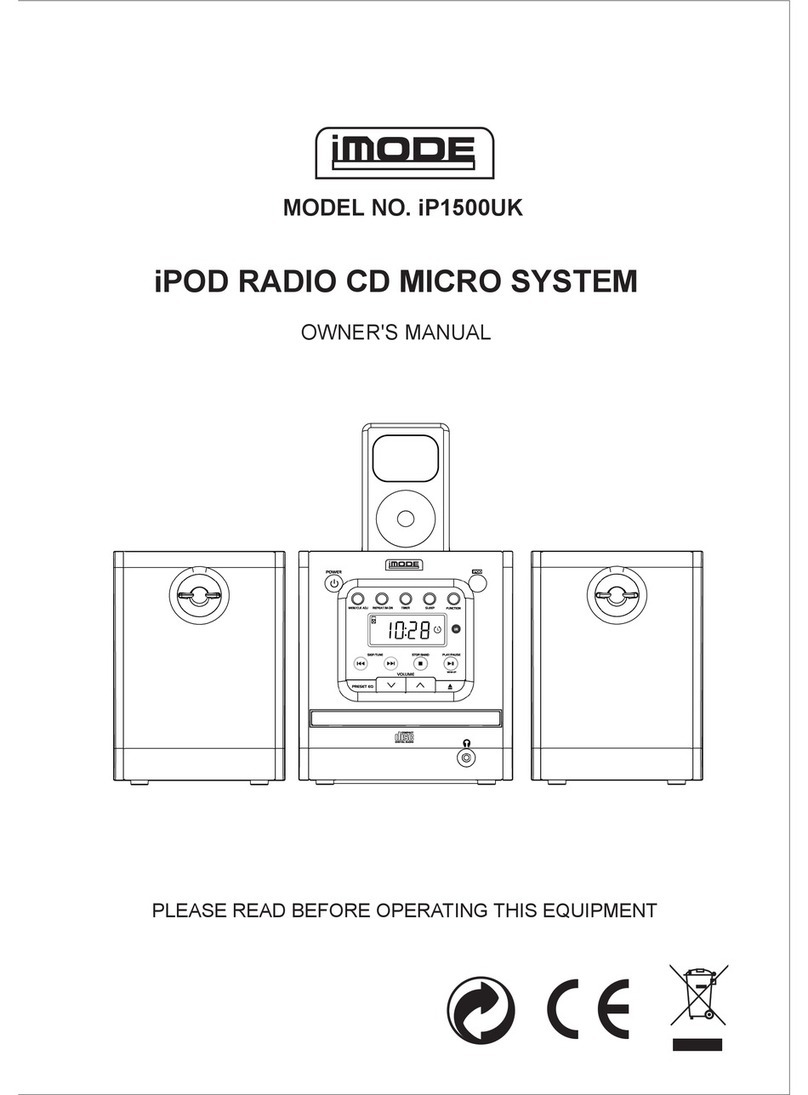 Curtis iP1500UK User manual