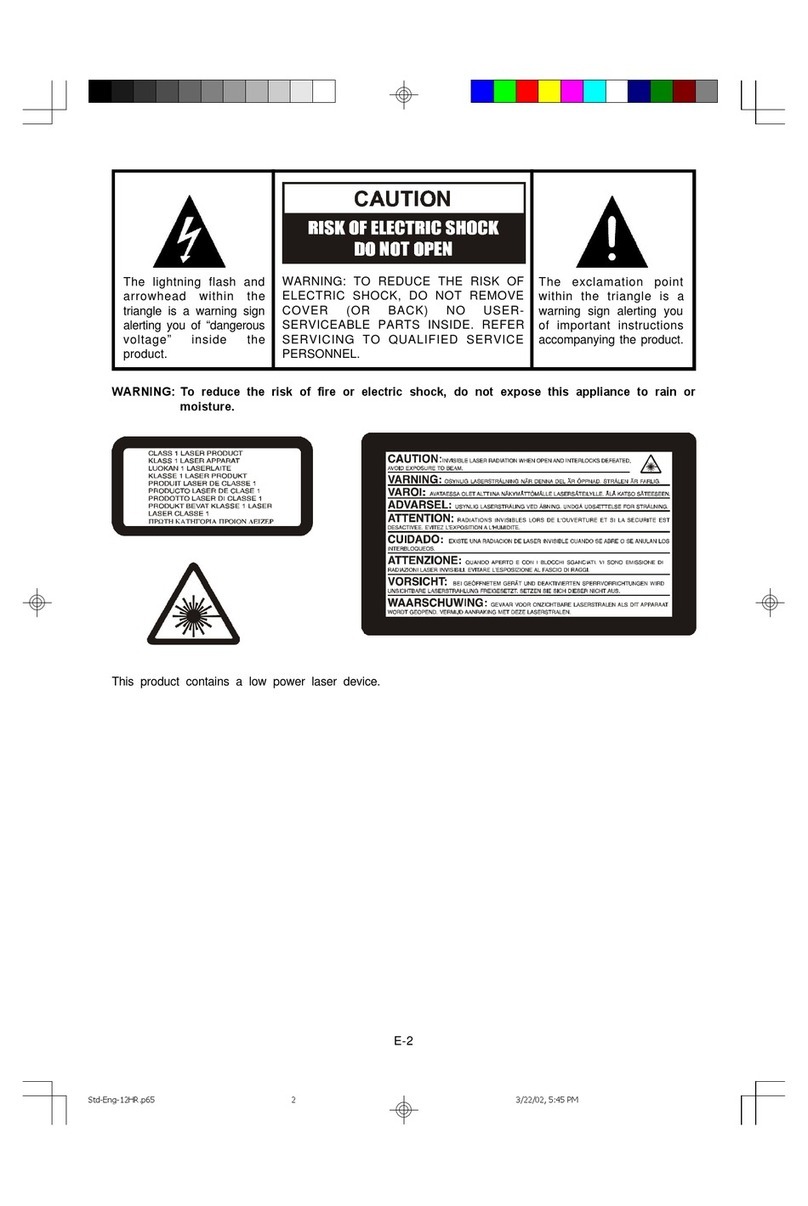 Curtis CR4940 User manual