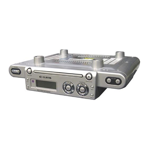Curtis CR2606 User manual