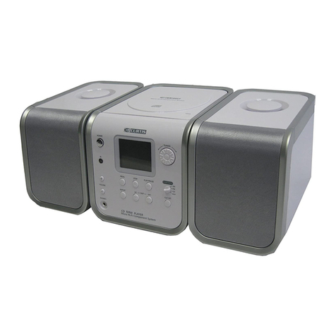 Curtis RCD831 User manual Curtis RCD831 User manual
