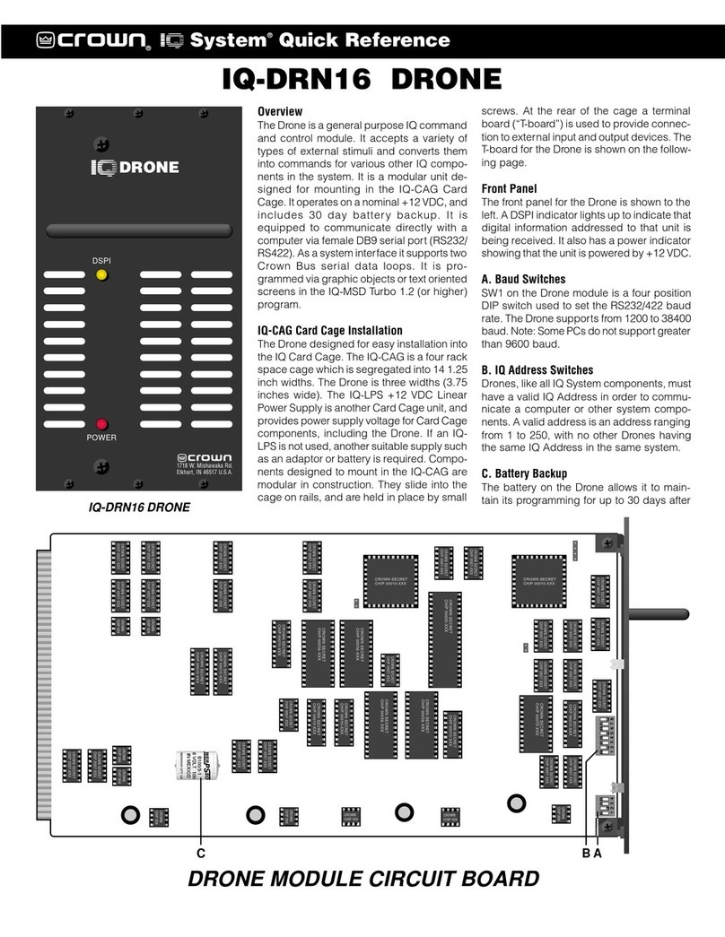 Crown DRN-16 Drone User manual