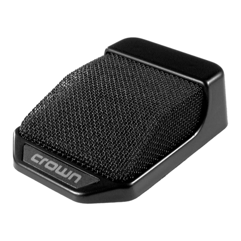 Crown CM-30 Application guide
