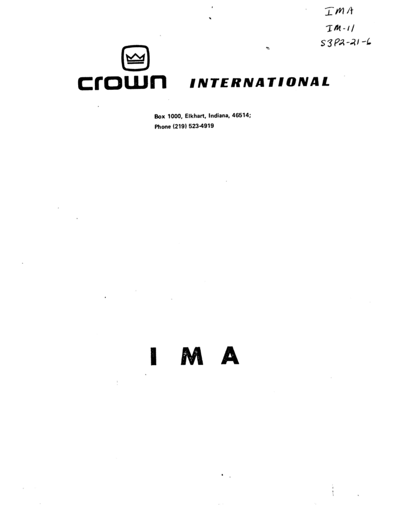 Crown IMA user guide