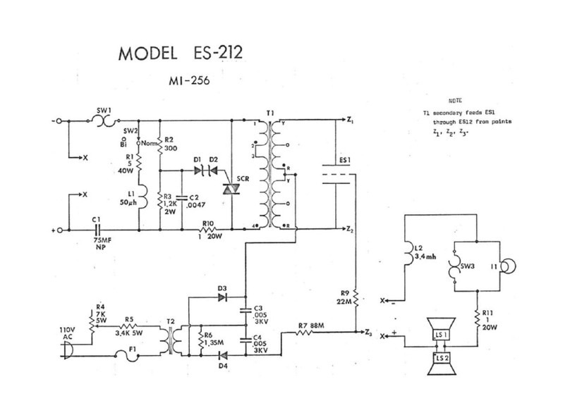 Crown ES-212 Specifications