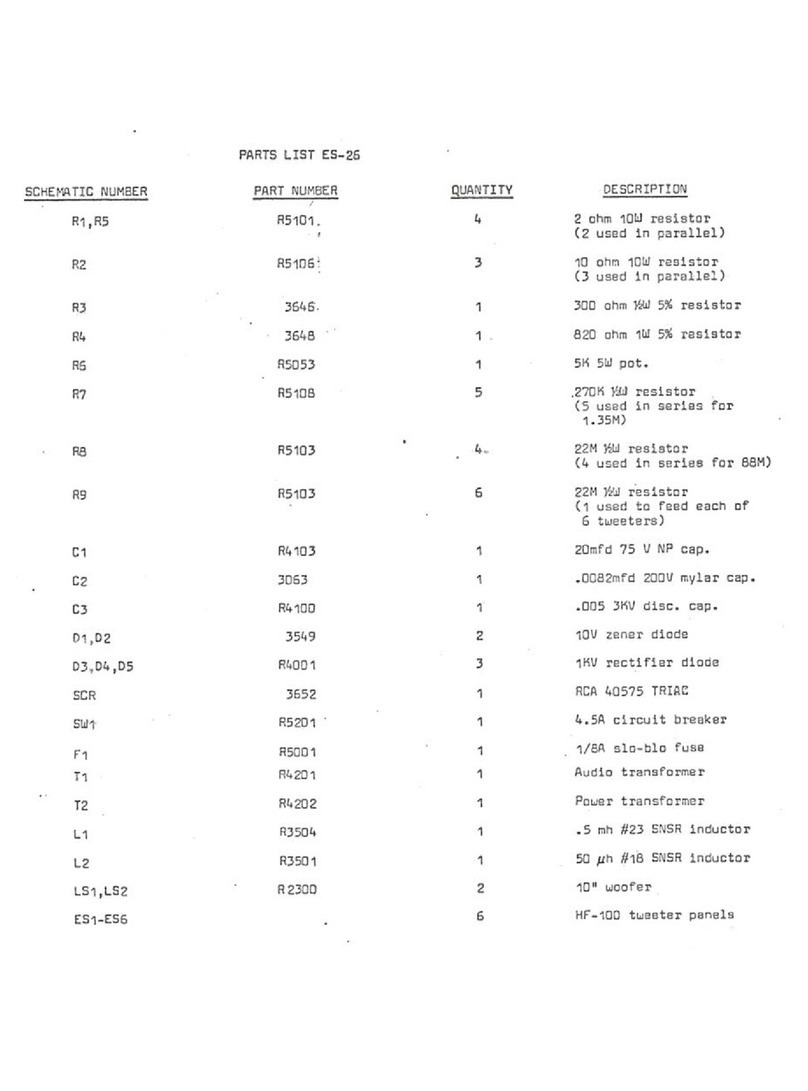 Crown ES-26 User manual