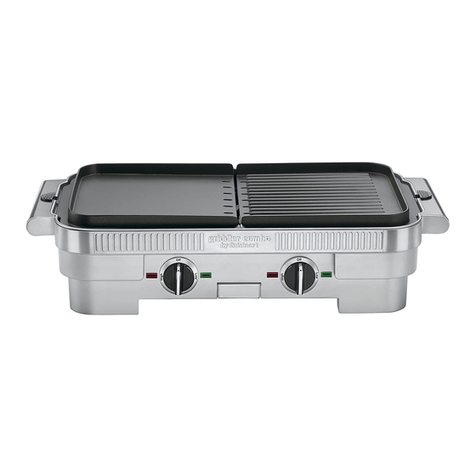Cuisinart Griddler Combo GR-55 User manual
