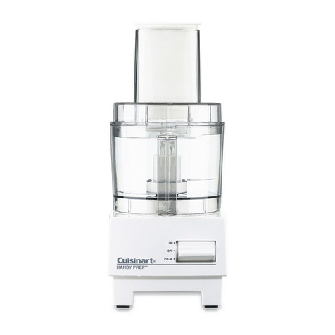 Cuisinart Handy Prep DFP-3 Operational manual