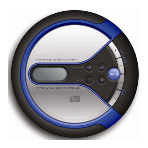 Curtis CD266 User manual