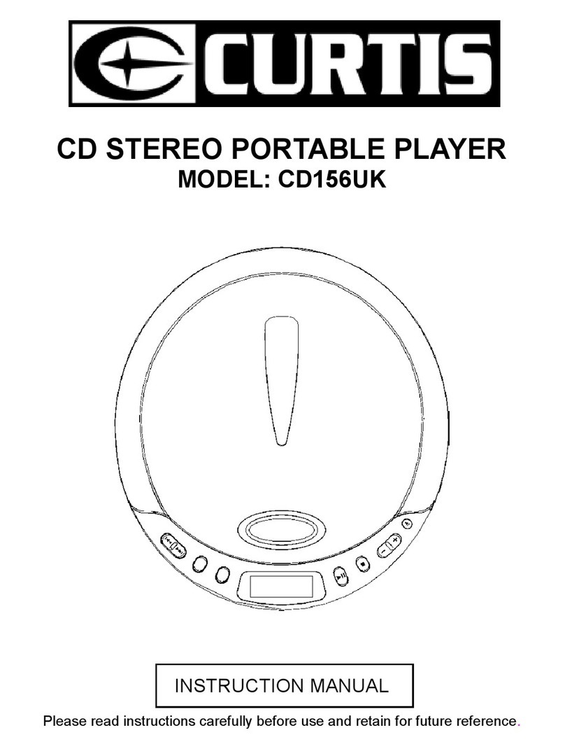 Curtis CD156UK instruction manual
