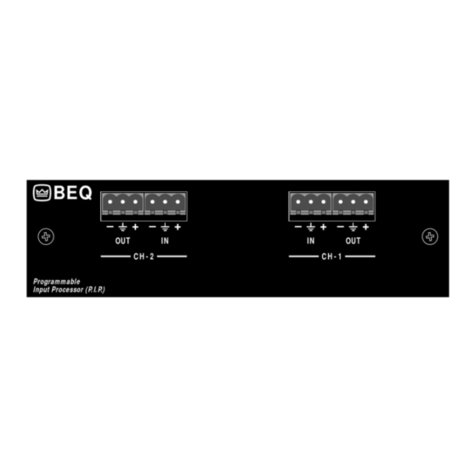 Crown PIP-BEQ User manual