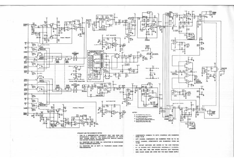 Crown SL-2 Wiring diagram