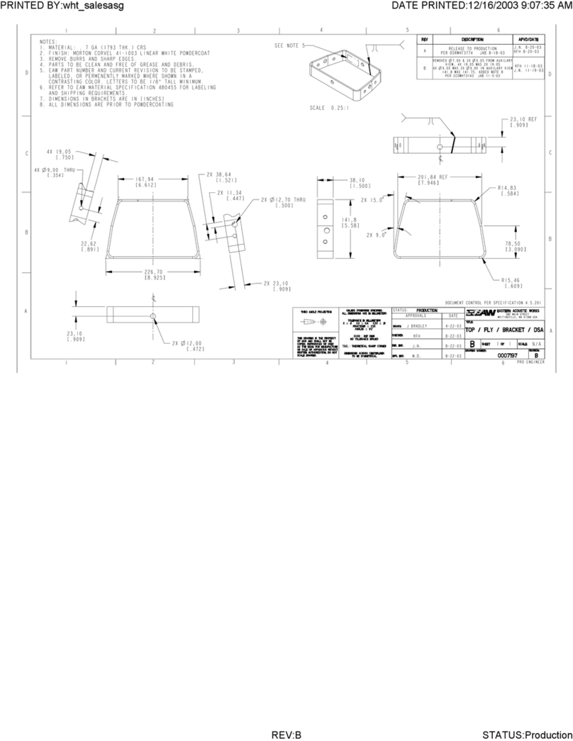 EAW DSA250i Manual