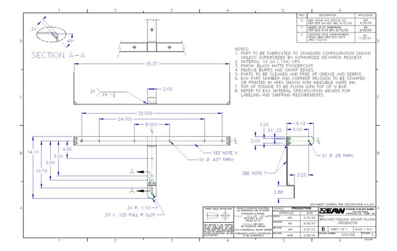 EAW UB42 Manual